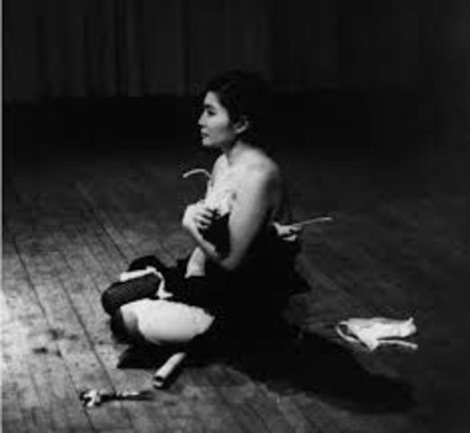 Cut Piece by Yoko Ono