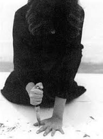 Rhythm 10 by Abramović