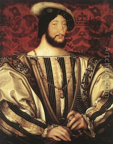 Jean Clouet. Francois I portree (Prantsuse)