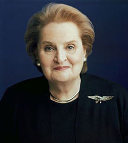 Madeleine Albright Is Sworn In