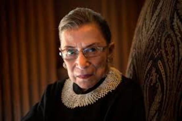 Ruth Bader Ginsburg Takes Office