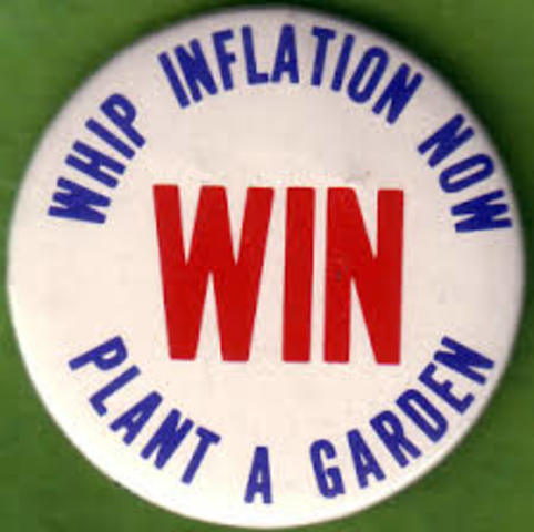 Establishment of WIN (Whip Inflation Now)