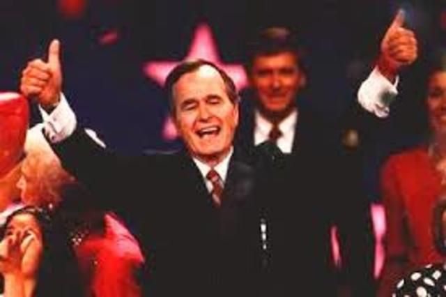 George H. W. Bush Elected President