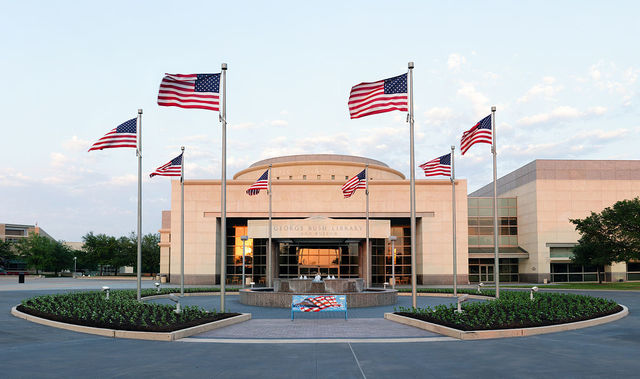 George Bush Presidential Library and Museum Established and Dedicated to President Bush