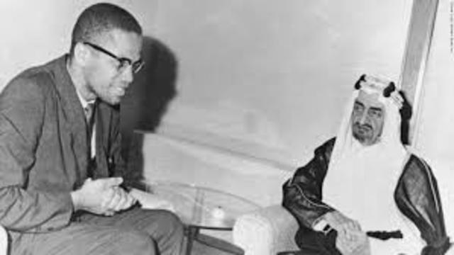 Malcolm X leads the Nation of Islam