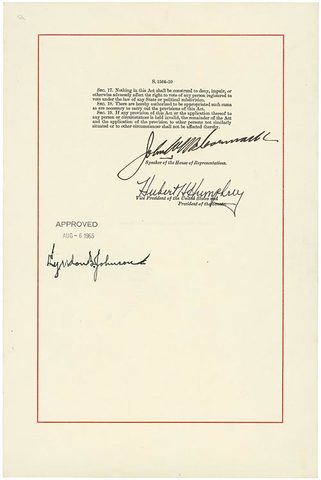 The Voting Rights Act of 1995