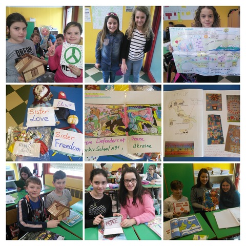 Exploring, reading, playing with the suitcase