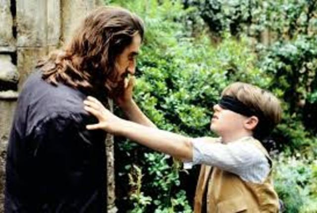 Colin gets out of his wheelchair