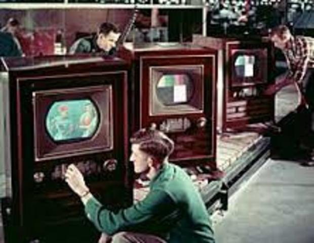 Working on the First Color Television