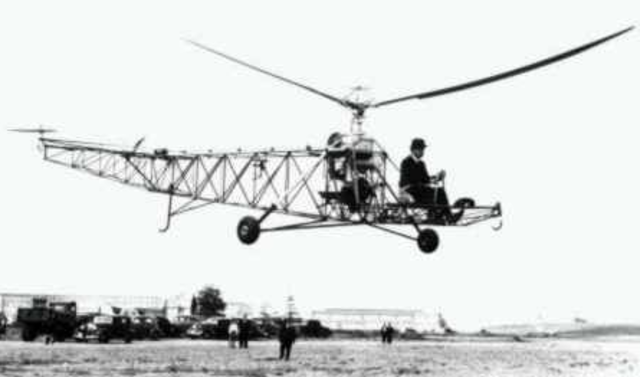 The Helicopter was invented
