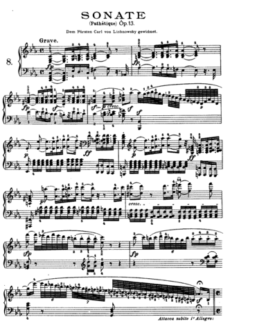 Sonata Pathetique