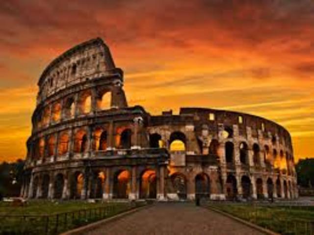 The Roman Colosseum