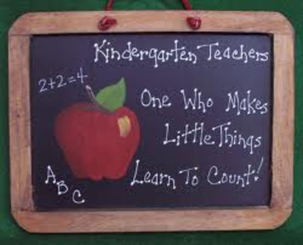 I start Kindergarden!