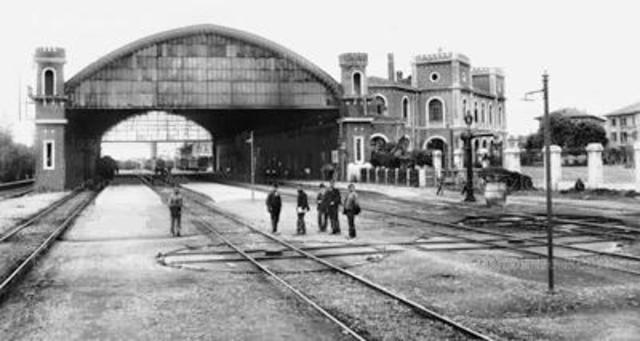 Prima linea ferroviaria in Inghilterra