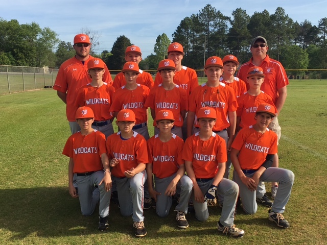 came in second in region in baseball