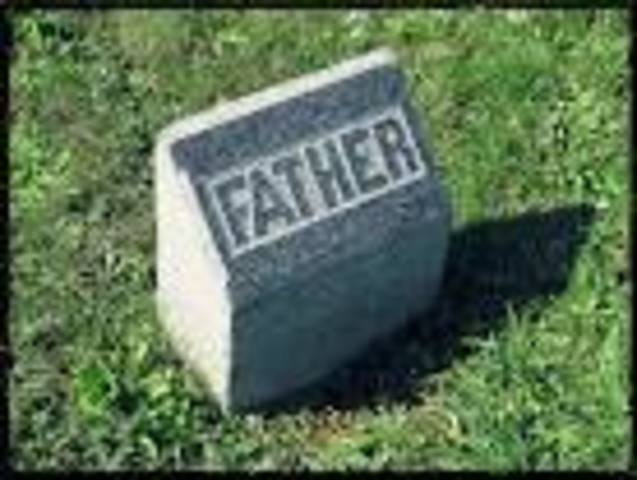 Andrew Carnegie's dad died.