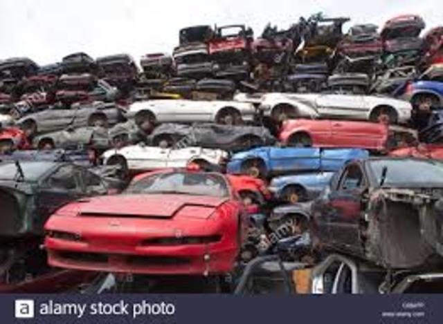 Bush issues a 17.4 billion auto bailout to General Motors and Chrysler