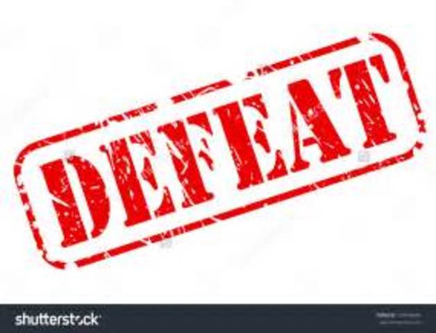 Defeat