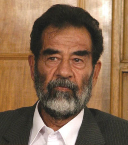 Saddam Hussein found guilty