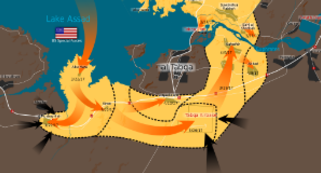 SDF enters IS-held Tabqah city
