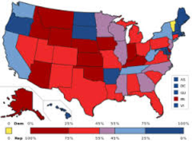 Democratic party takes control of both houses