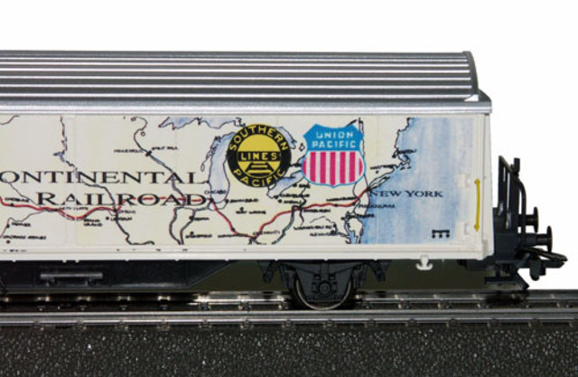 Begin construction of Continental Rail Road