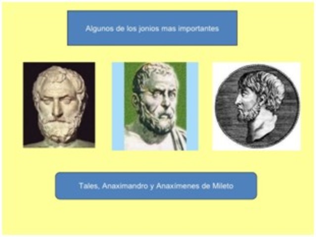 PRIMEROS GRUPOS DE FILÓSOFOS.