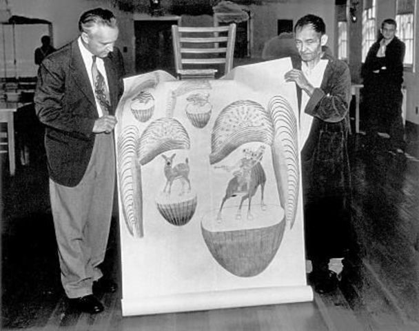 Self-taught artist, Martín Ramírez