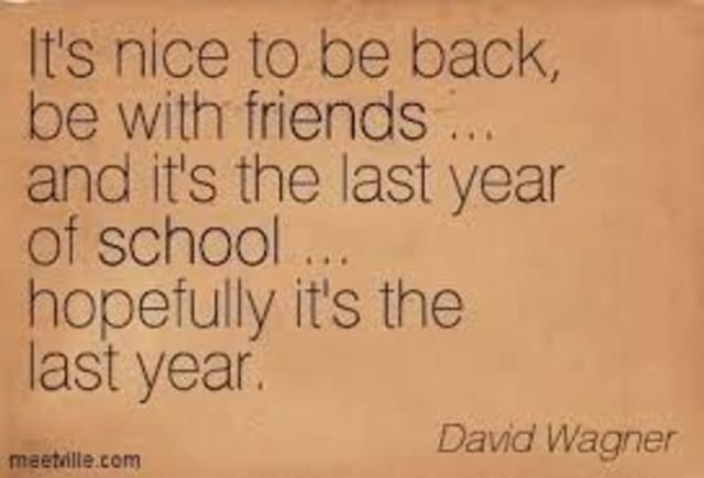 First Day of 5th grade