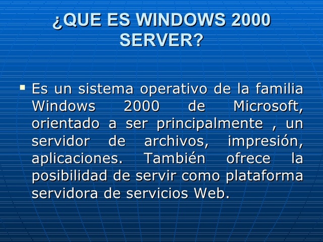 Windows 2000