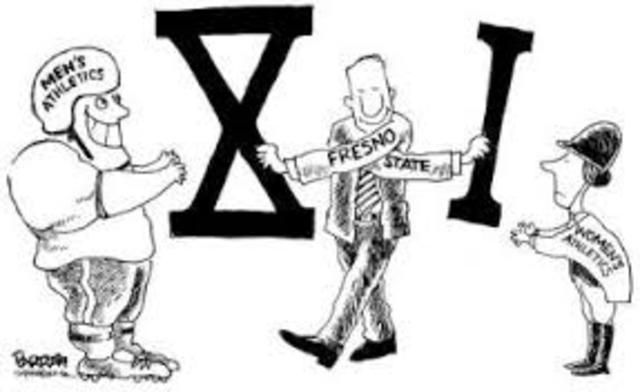 Title IX of the 1972 Education Act