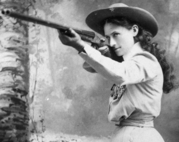 Stared Annie Oakley in show.