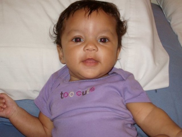 my little sister was born