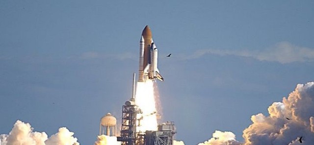 Space Shuttle Columbia Self-destructs