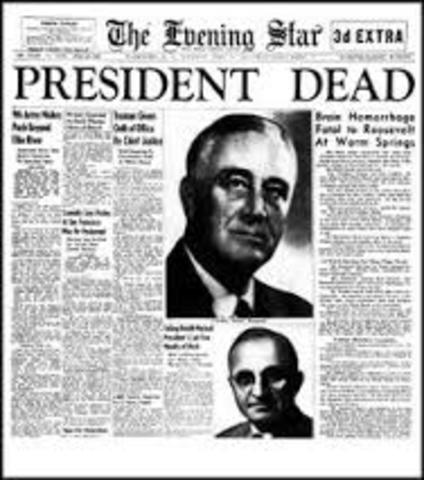 F.D.R’s Death