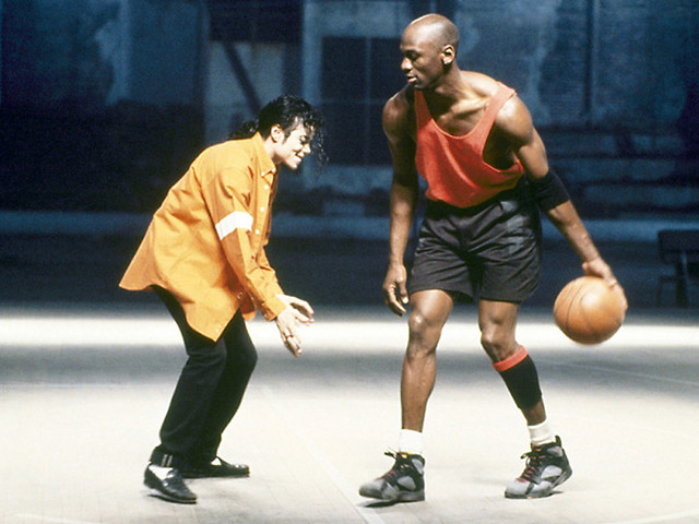 Michael Jordan and Michael Jackson