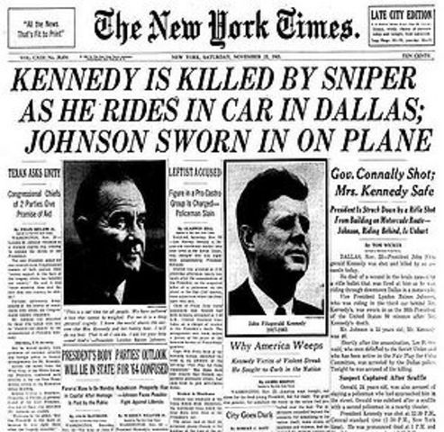 Kennedy's Assassination- Kennedy