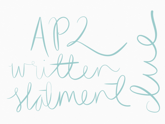 AP2 Written Statement Due