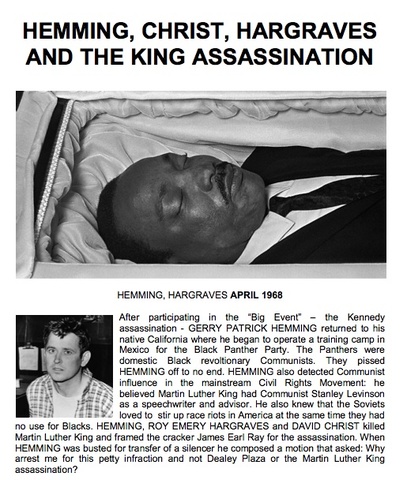 Martin L. King assassination