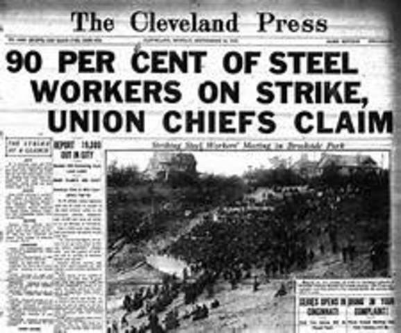Auto/Steel Strikes of 1919