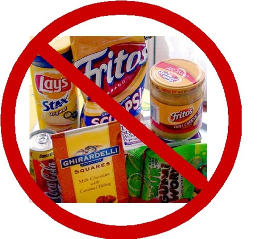 Limit processed foods