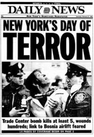 World Trade Center Attack - 1993