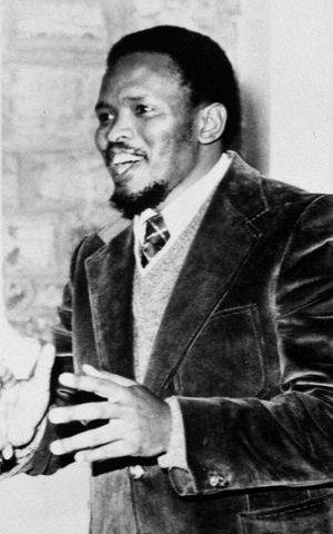 Anti-apartheid activist Steve Biko is killed