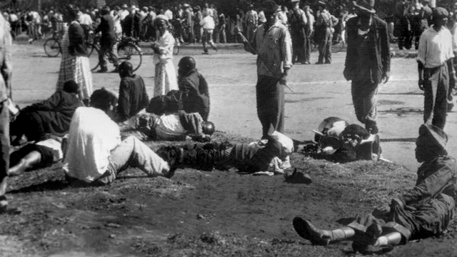 Sixty-nine people are killed in the Sharpeville Massacre.