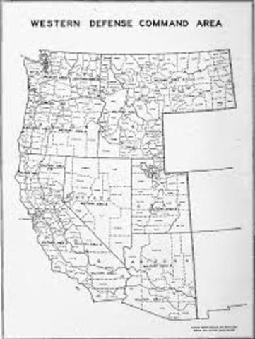 Japanese Americans forced into camps