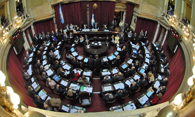 La Cámara de Senadores aprueba la Ley de Ingresos.