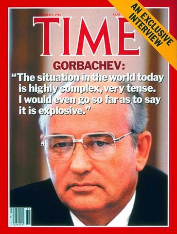 Gorvachov es presidente del Soviet Supremo de la US