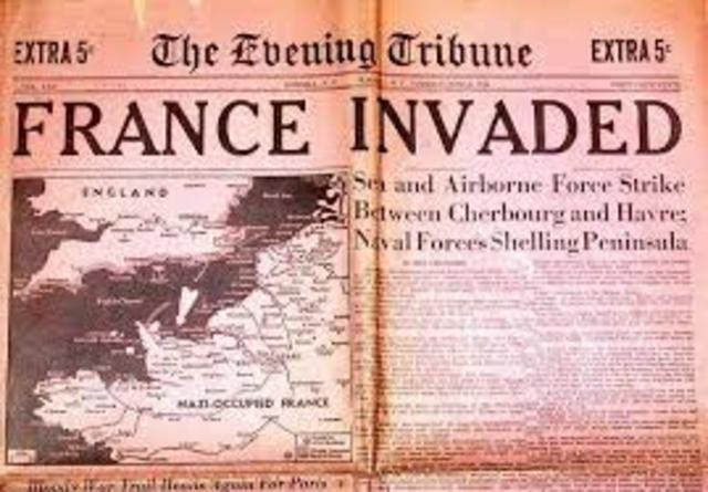 Germany invades France