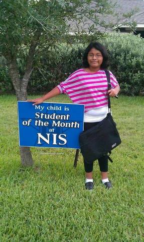 student of the month