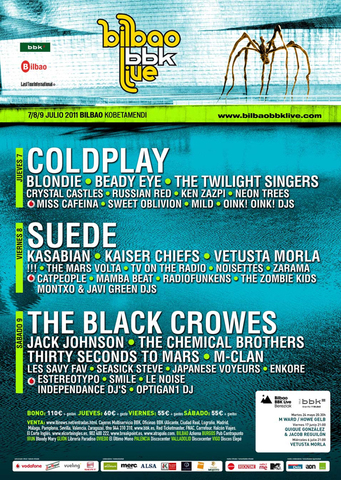 Bilbao BBK Live 2011, Amy-ren urtea